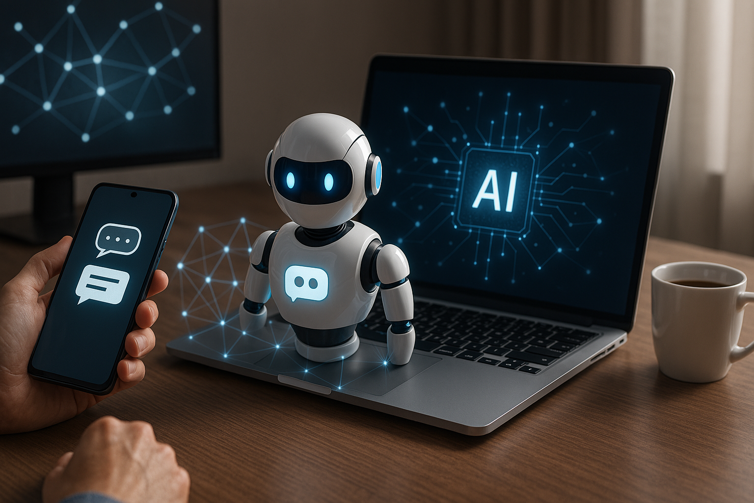 Иллюстрация для: Внедрение ИИ