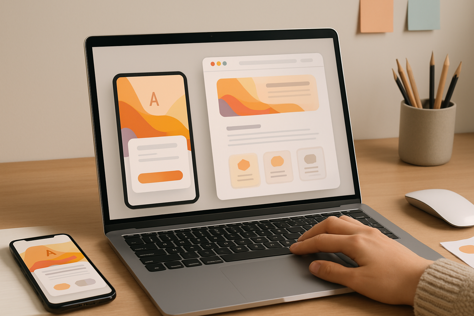 Иллюстрация для: Веб-дизайн (UI/UX)
